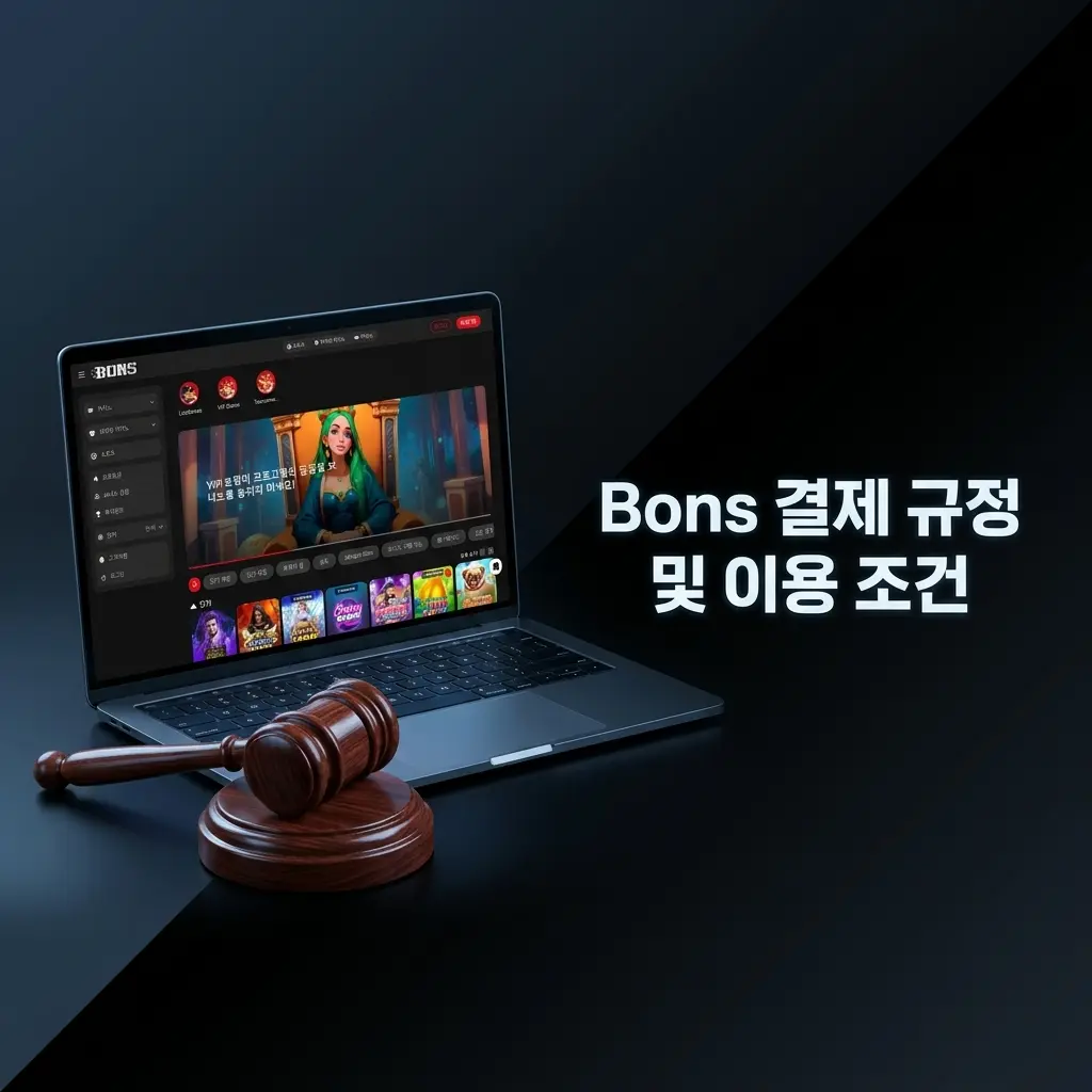 Bons 카지노 결제 규정: KYC 인증, 동일 수단 출금 원칙, 보너스 롤링 조건 및 계정 제한 안내