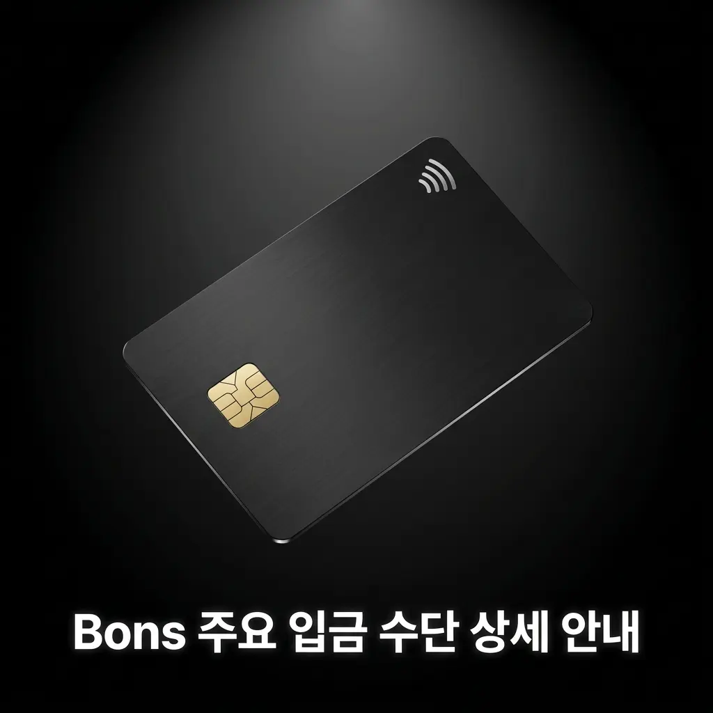 Bons 카지노 주요 입금 수단: 비트코인, 이더리움, 비자카드, 스크릴 등 34가지 결제 옵션 안내