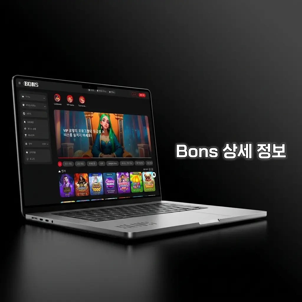 Bons 온라인 플랫폼 스포츠 베팅 및 카지노 게임 한국어 지원 모바일 앱 제공
