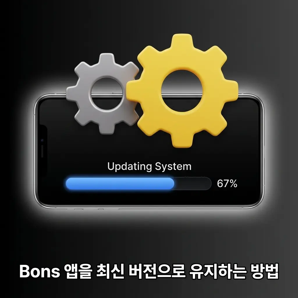 Bons PWA 앱 자동 업데이트 방법 및 브라우저 캐시 초기화 안내