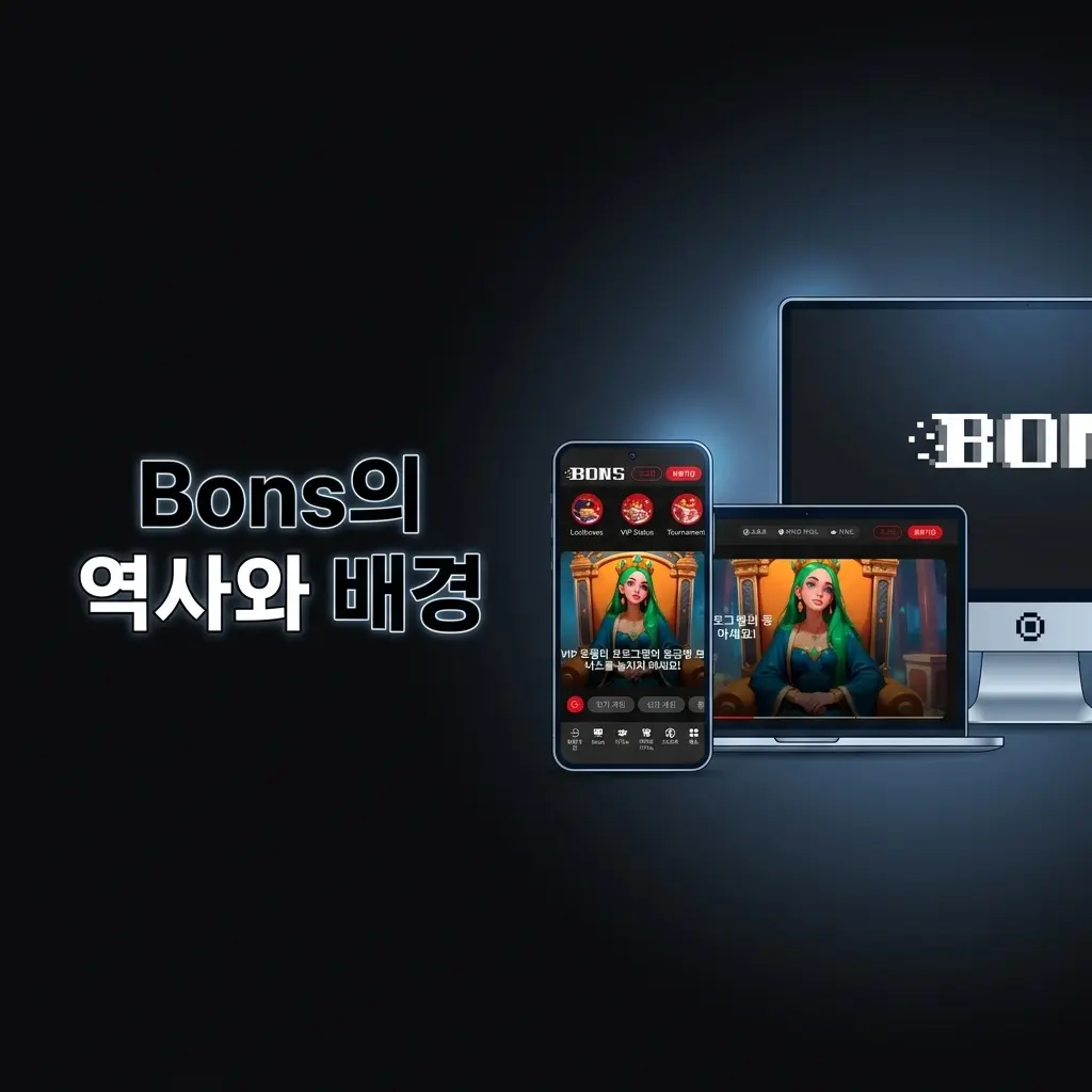 Bons 온라인 카지노 플랫폼 로고 및 역사 소개 - 2020년 설립, 퀴라소 라이선스 보유