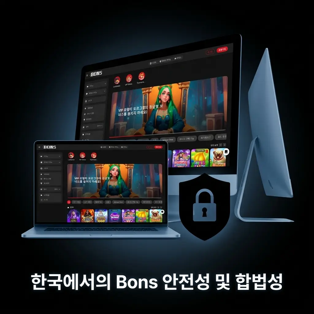 Bons 카지노 한국 라이선스 및 SSL 암호화 보안 안전성