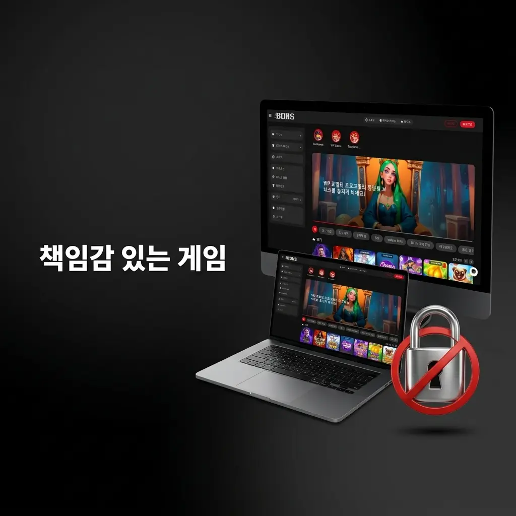 Bons 카지노 책임감 있는 게임 도구: 베팅 한도, 손실 한도, 자가 배제 설정 화면
