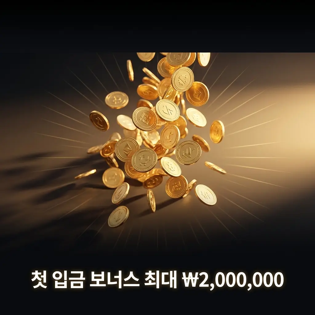 Bons 카지노 첫 입금 보너스 최대 ₩2,000,000 웰컴 보너스 안내, 50% 및 200% 옵션 제공